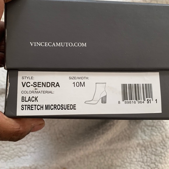 Vince Camuto micro suede booties - Picture 3 of 3